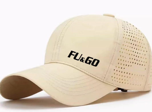 Cap - Beige fenestrated